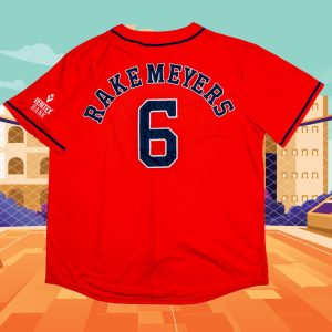 2025 Astros Rake Meyers Player Nickname Jersey