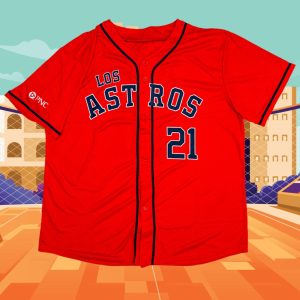 2025 Astros Yainer Diaz Los Astros Jersey Giveaway