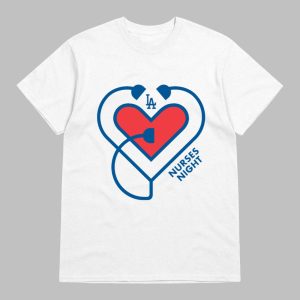 2025 Dodgers Nurses Night Shirt Giveaway