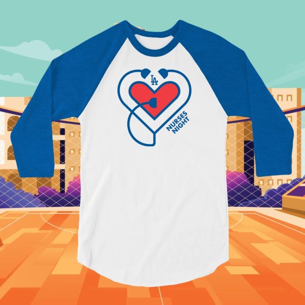2025 Dodgers Nurses Night Shirt Giveaway