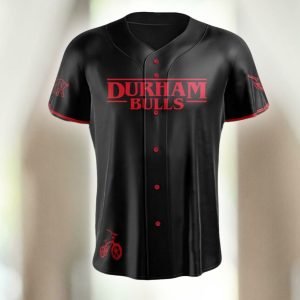 2025 Durham Bulls Stranger Things Jersey