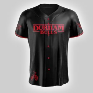 2025 Durham Bulls Stranger Things Jersey