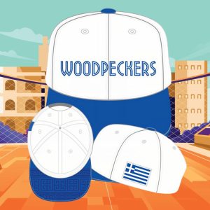 2025 Fayetteville Woodpeckers Greek Night Hat Giveaway