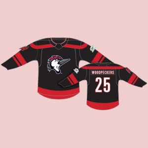 2025 Fayetteville Woodpeckers Hockey Night Jersey Giveaway