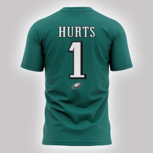 2025 Jalen Hurts Eagles Player Graphic T Shirt