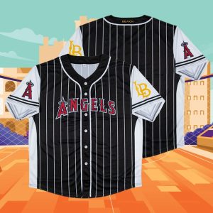2025 LA Angels Long Beach State Night Jersey Giveaway