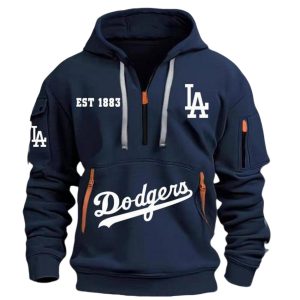 2025 LA Dodgers EST 1883 Quarter Zip Hoodie