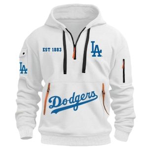 2025 LA Dodgers EST 1883 Quarter Zip Hoodie