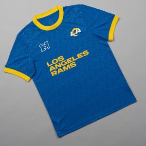2025 LA Rams Football Soccer Jersey