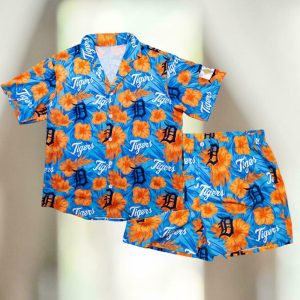 2025 Lakeland Flying Tigers Hawaiian Shirt And Short Set Giveaway