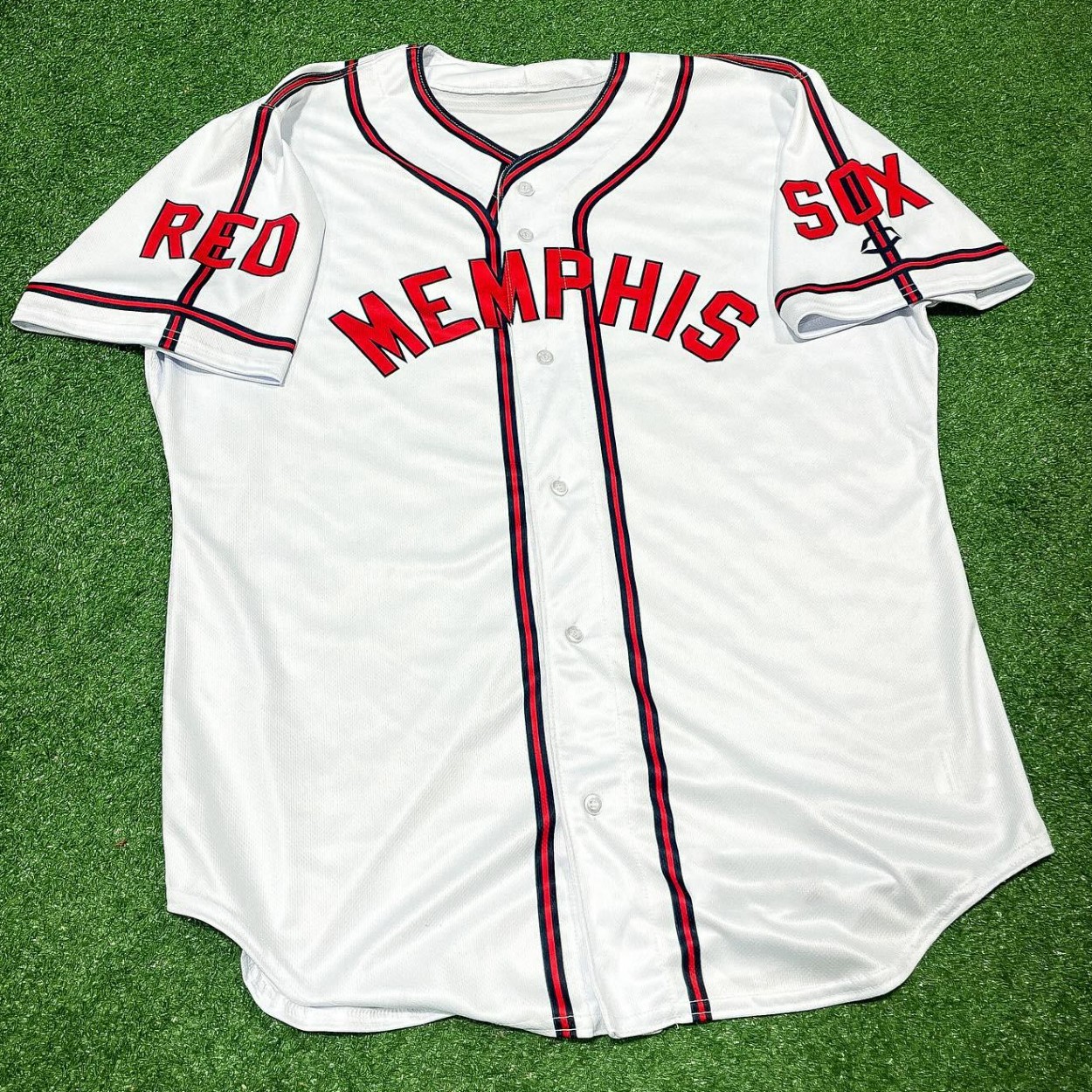 2025 Memphis Red Sox Replica Jersey giveaway 2025 Memphis Red Sox Replica Jersey giveaway