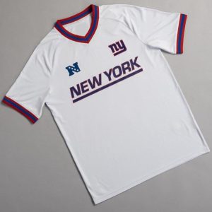 2025 NY Giants Football Soccer Jersey