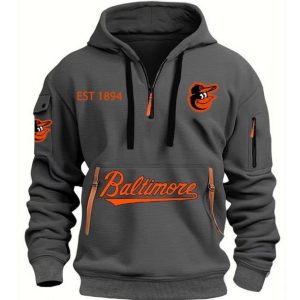 2025 Orioles EST 1894 Quarter Zip Hoodie 2 2025 Orioles EST 1894 Quarter Zip Hoodie