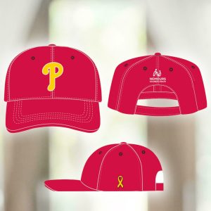 2025 Phillies Childhood Cancer Awareness Night Cap