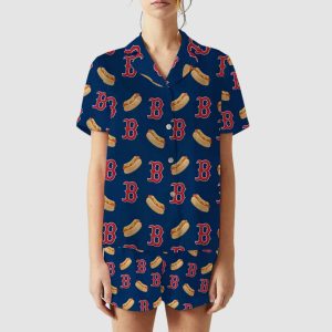 2025 Red Sox Hot Dog Pajamas Set