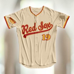 2025 Red Sox Hot Dog themed Jersey