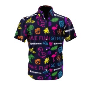 2025 Richmond Flying Squirrels Neon Aloha Shirt Giveaway