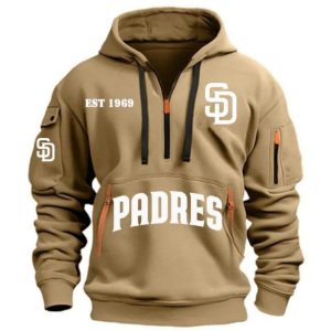 2025 SD Padres EST 1969 Quarter Zip Hoodie