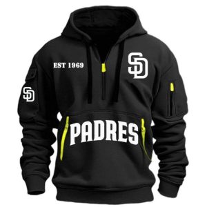 2025 SD Padres EST 1969 Quarter Zip Hoodie