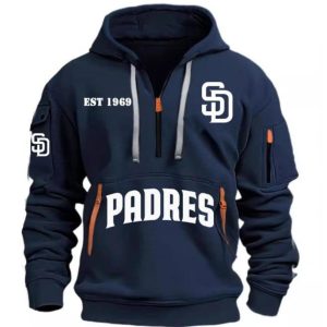 2025 SD Padres EST 1969 Quarter Zip Hoodie