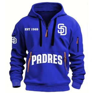 2025 SD Padres EST 1969 Quarter Zip Hoodie