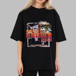 2025 Sacramento River Cats Giants Grown Here T Shirt Giveaway