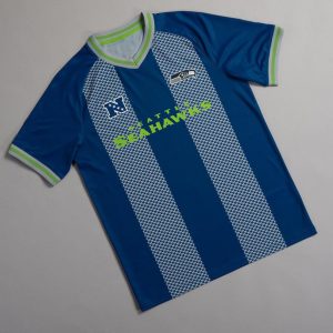 2025 Seahawks Football Soccer Jersey 1 2025 Seahawks Football Soccer Jersey