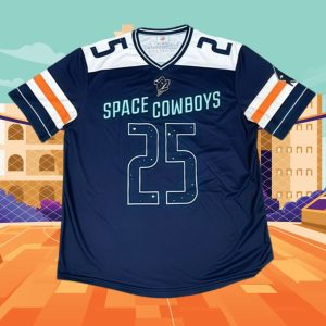 2025 Space Cowboys Football Jersey Giveaway