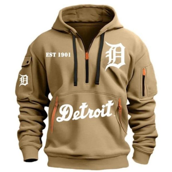 2025 Tigers EST 1901 Quarter Zip Hoodie
