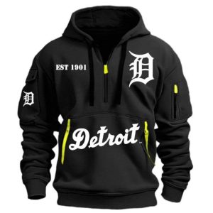 2025 Tigers EST 1901 Quarter Zip Hoodie