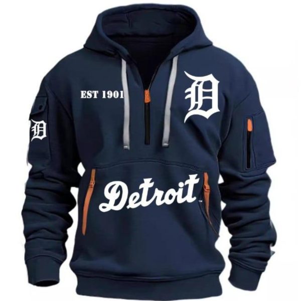 2025 Tigers EST 1901 Quarter Zip Hoodie