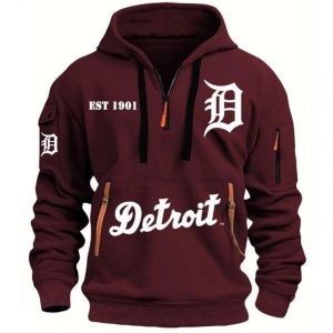 2025 Tigers EST 1901 Quarter Zip Hoodie