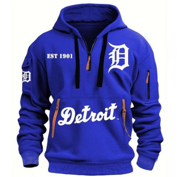 2025 Tigers EST 1901 Quarter Zip Hoodie