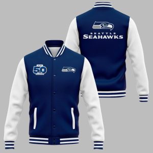 50th Season Seattle Seahawks Jacket 2025