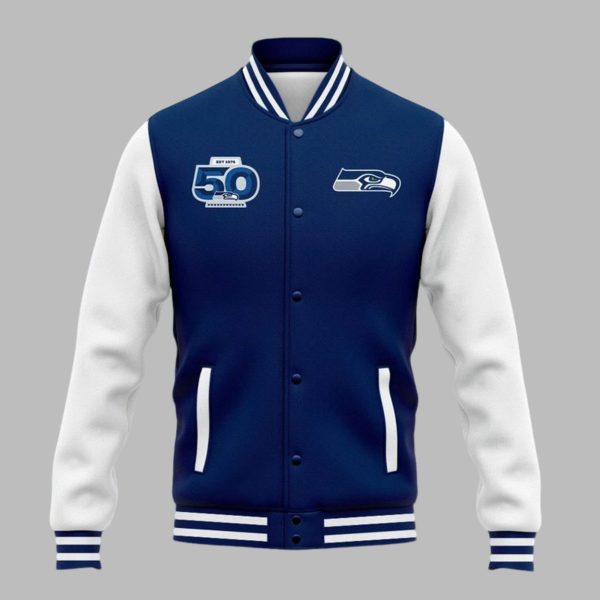 50th Season Seattle Seahawks Jacket 2025