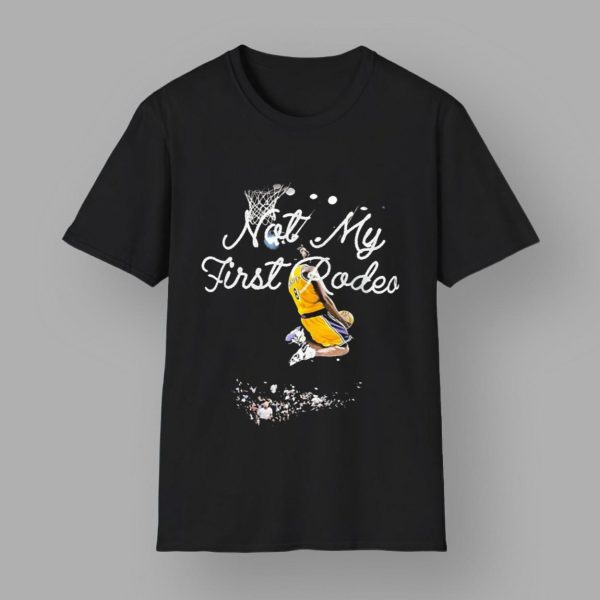 Aaron Rodgers Kobe Bryant Not My First Rodeo Shirt