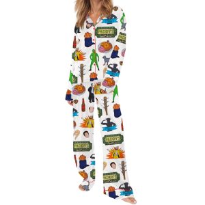 Always Sunny In Philadelphia Silky Satin Pajama Set