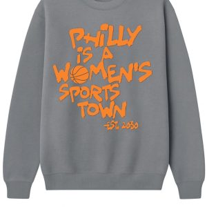 Aubrey Plaza Philly Is A Women's Sports Town EST 2030 Shirt