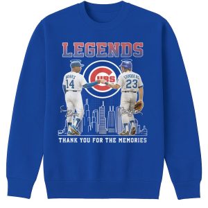 Banks Sandberg Legends Thank You For The Memories Shirt 1 Banks Sandberg Legends Thank You For The Memories Shirt