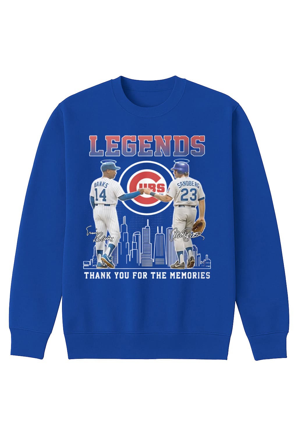 Banks Sandberg Legends Thank You For The Memories Shirt Banks Sandberg Legends Thank You For The Memories Shirt