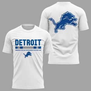 Barry Sanders Detroit Engineered To The Exact Specifications Of The Detroit Lions Shirt 1