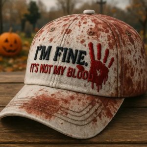 Bloody I’m Fine It’s Not My Blood Hat