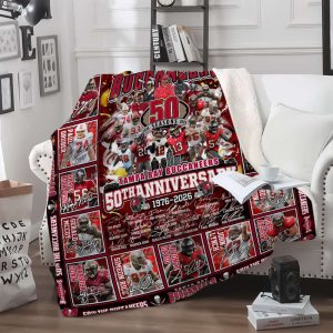Buccaneers 50th Anniversary 1976 2026 Blanket