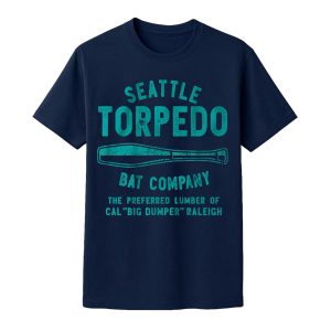 Cal Raleigh Seattle Torpedo Bat Company Shirt
