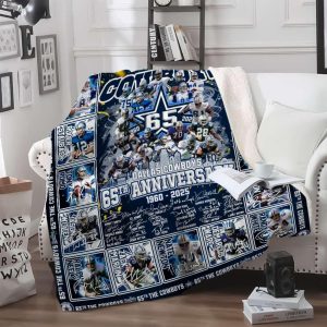 Cowboys 65th Anniversary 1960 2025 Blanket