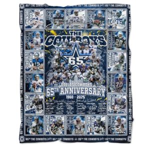Cowboys 65th Anniversary 1960 2025 Blanket