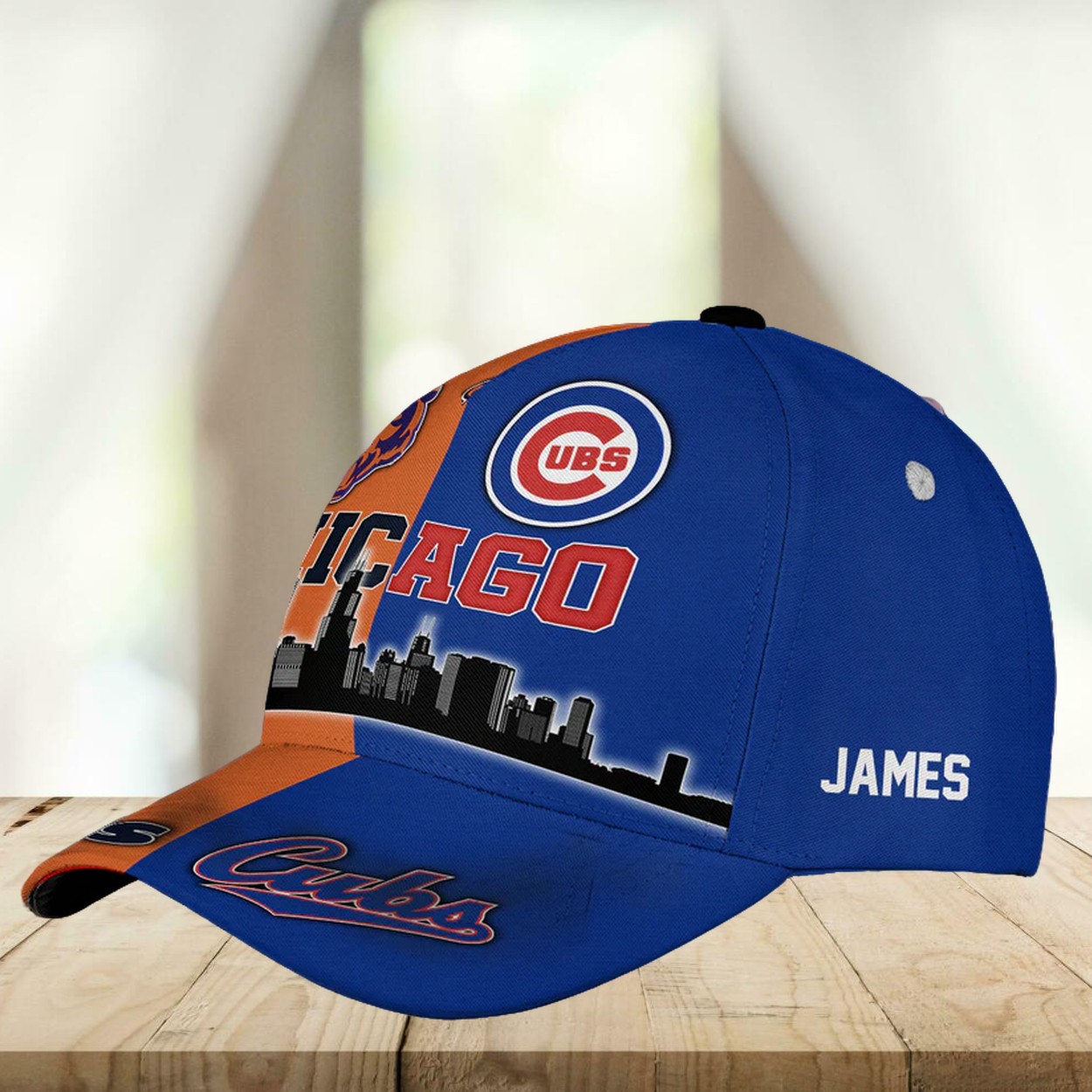 Cubs Bears Teams Chicago Skyline Classic Cap Cubs Bears Teams Chicago Skyline Classic Cap