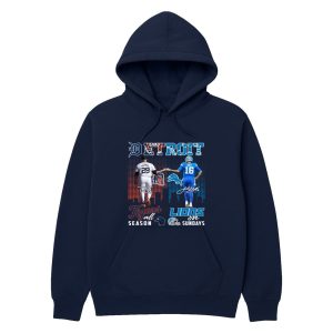 Detroit Skubal Goff Tigers All Season Lions On Sundays Shirt