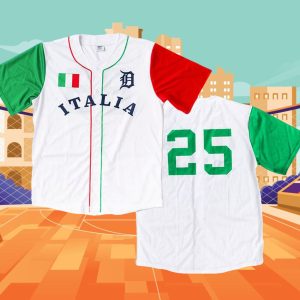 Detroit Tigers Italian Heritage Jersey 2025 Giveaway 1 Detroit Tigers Italian Heritage Jersey 2025 Giveaway