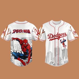Dodgers x Spider Man Jersey 2025